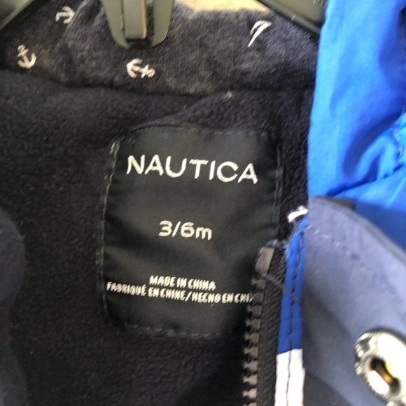 Náutica Blue Baby Snowsuit Jumpsuit 3-6 M - Picture 7 of 11